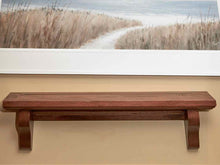 Cherry Stained Pine Mantel Shelf