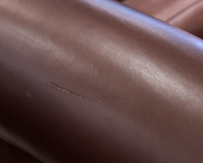 Brown Leather Barcalounger Recliner
