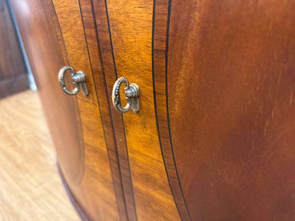 Ethan Allen Regency-Style Demi Lune Server