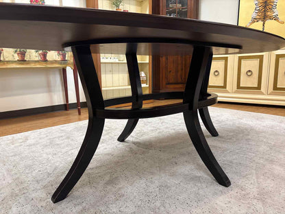 Arhaus Oval Pedestal Dining Table