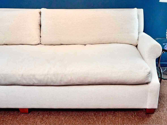 Rowe White Bench Cushion Uphostered Sofa