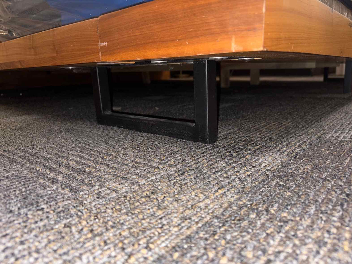 Crate & Barrel 'Atwood' Rustic King Platform Bed