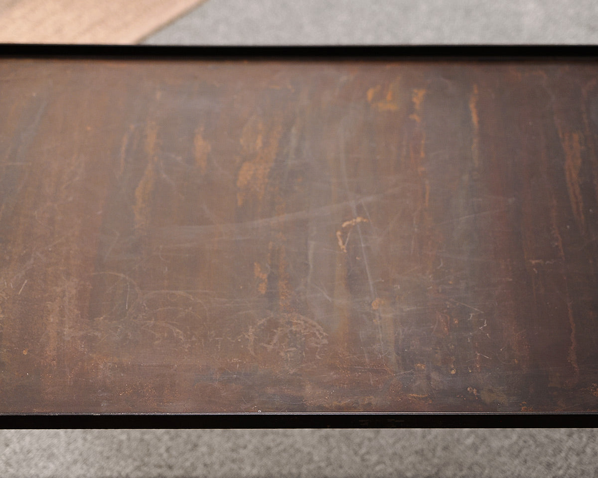 Metal Rectangular Cocktail Table