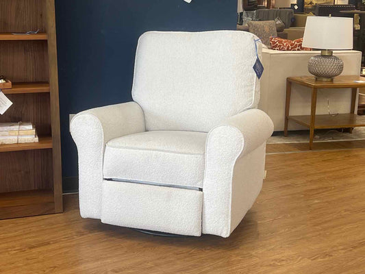 Pottery Barn Kids Boucle Swivel Chair