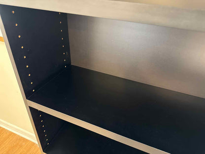 Black Six Shelf Bookcase