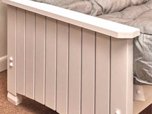 "Charleston" Futon Set - Silver Tweed Q