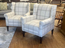 Basset Pair of Wingback Chairs