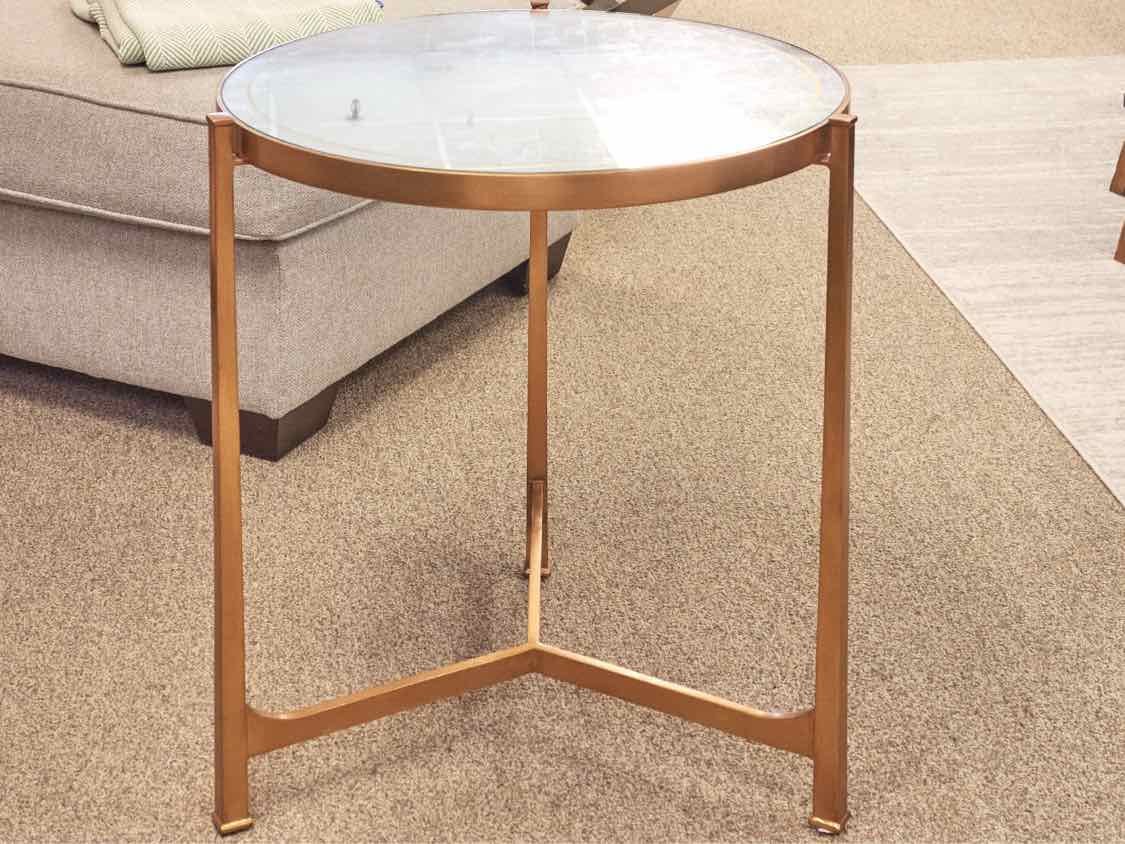 Pair of Jonathan Charles Eglomise Side Tables