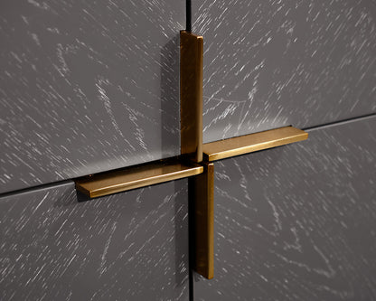 CB2 Jax Cerused Entry Way Cabinet