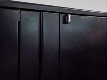 Interlubke Contemporary Black Four Door Sideboard