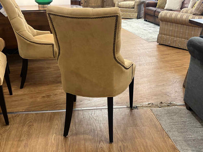 RH Set of 8 'Martine' Tufted Dining Chairs