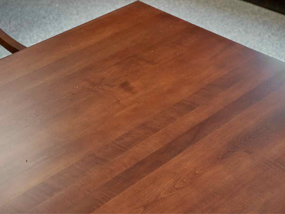 Ethan Allen British Classics Cherry Table & 6 Chair Set