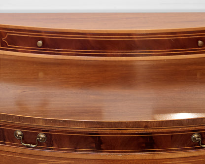 Federal Style Mahogany Serpentine Sideboard