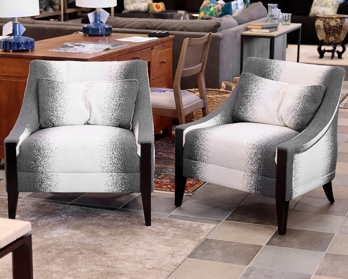Pair of Baker"Piedmont" Lounge Chairs