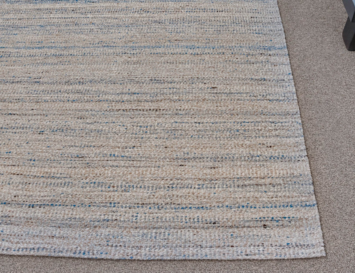 Jaipur Living 'Sitari' Ivory, Blue, and Grey Wool Rug