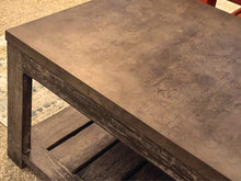 Ethan Allen 'Gannett' Rustic Cocktail Table