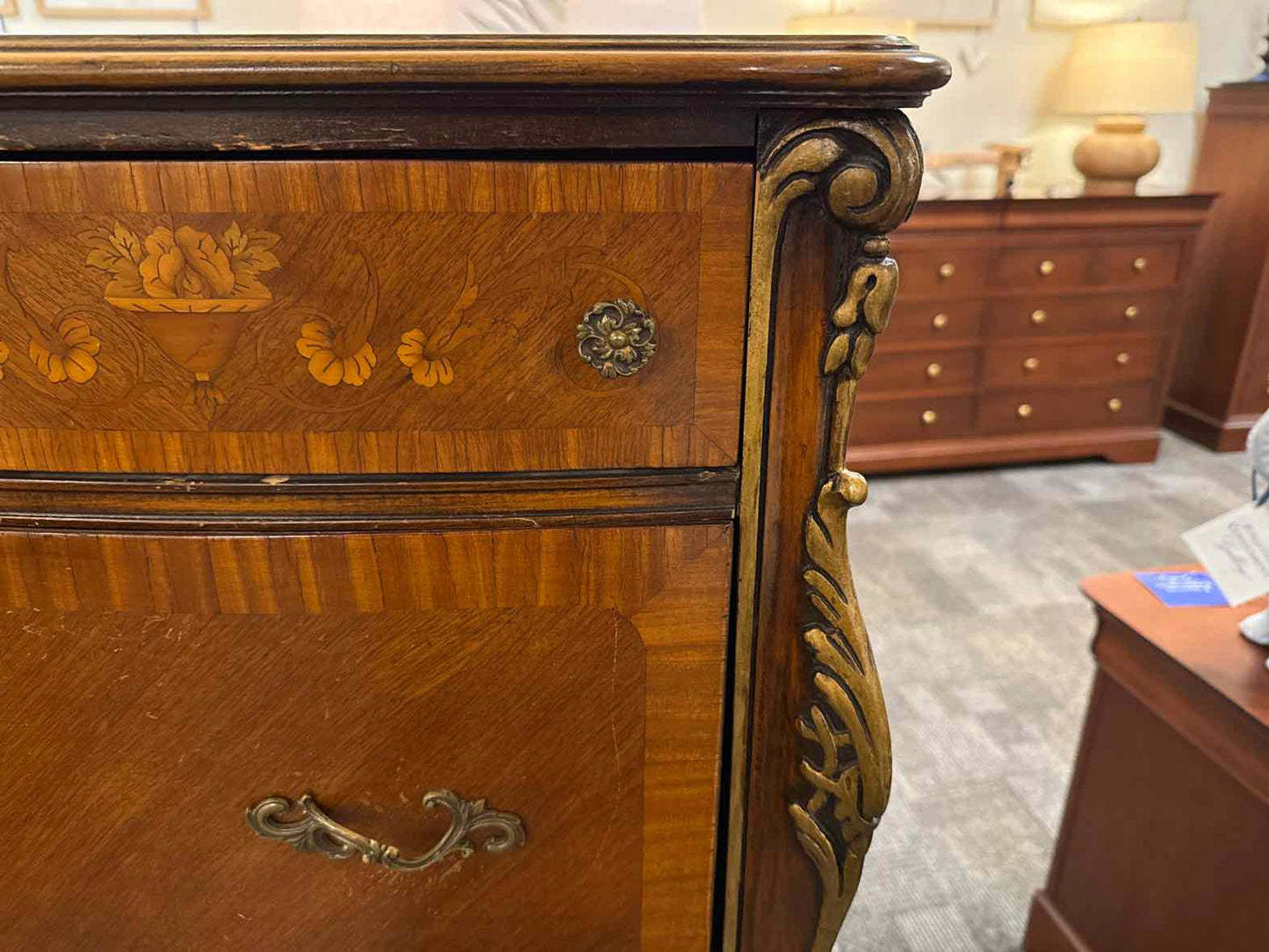 Antique French Provincial Tall Chest