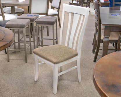 Bassett Hammered Copper Dining Table & Set of Four Chairs