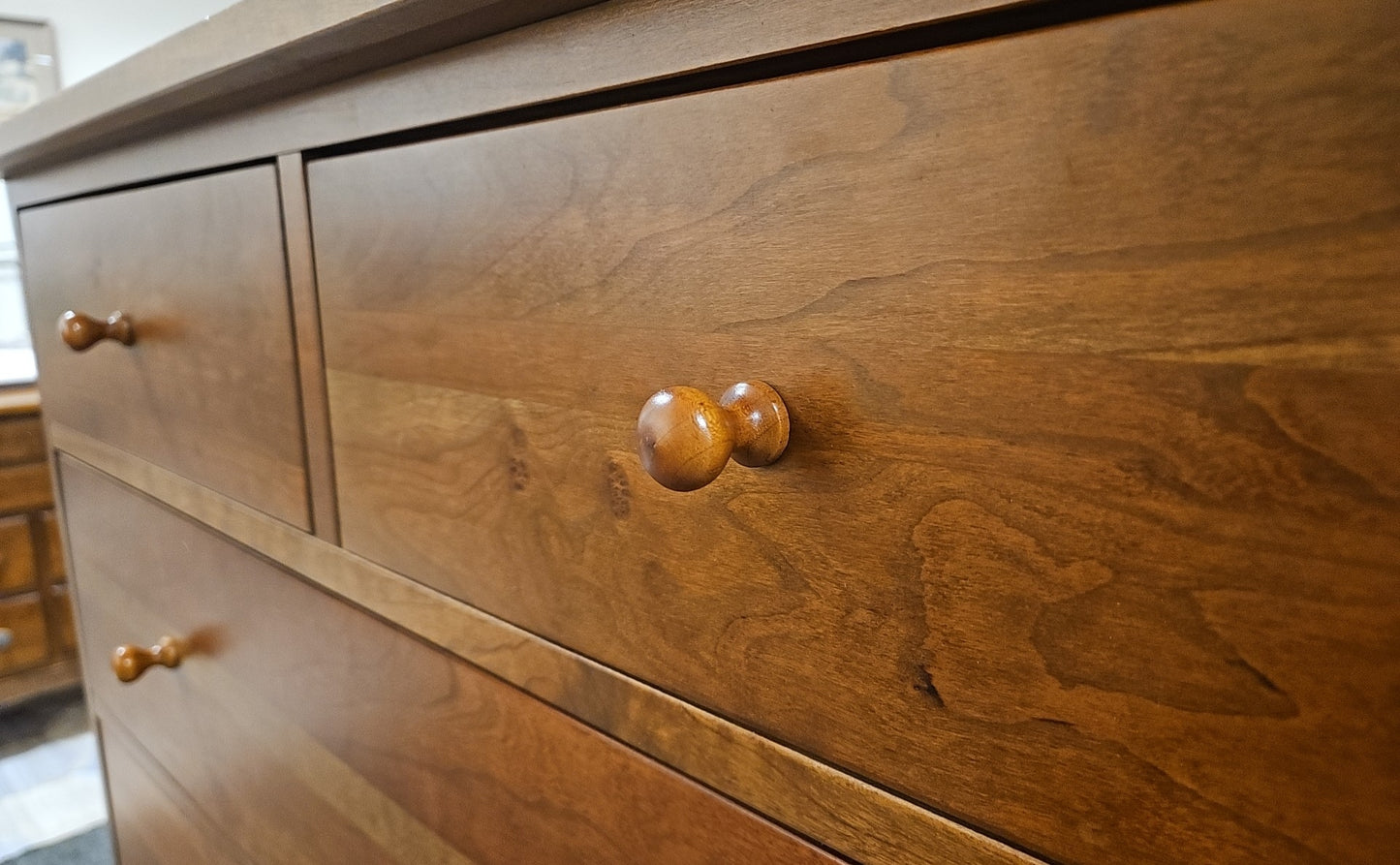Cherry 7-Drawer Tall Chest