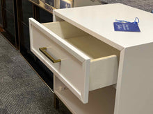 White Lacquer Nightstand