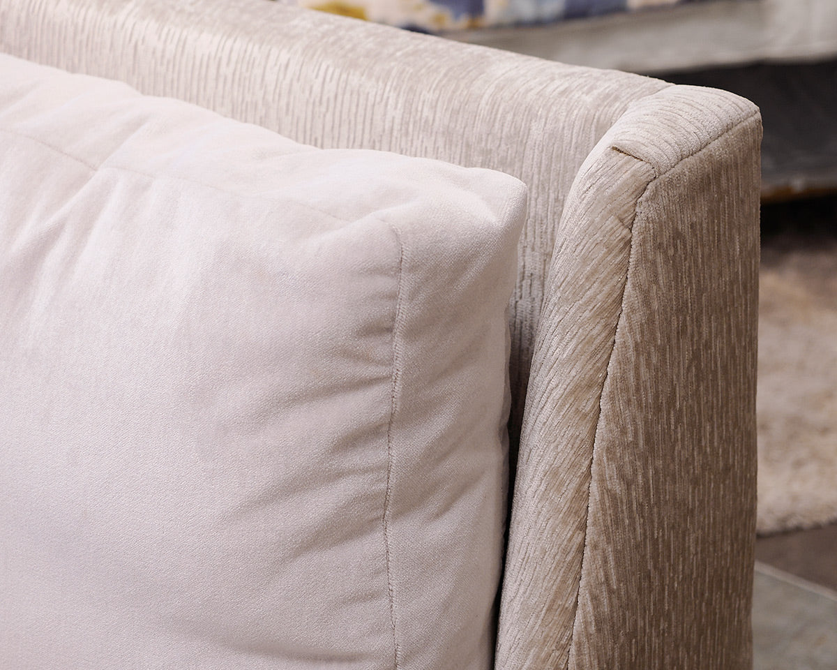 Banquette Style Sectional in Custom Upholstery