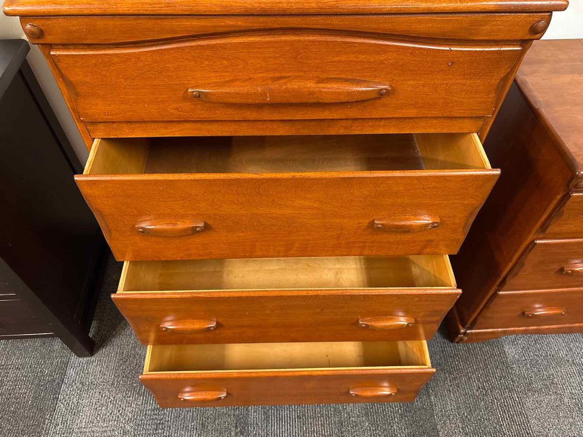 French & Heald Rock Maple 4-Drawer Chest