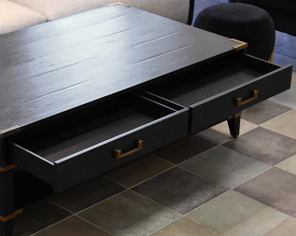 Restoration Hardware Cayden Campaign Coffee Table