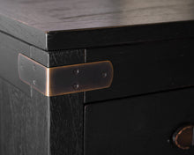 Arhaus Black Distressed Chifforobe