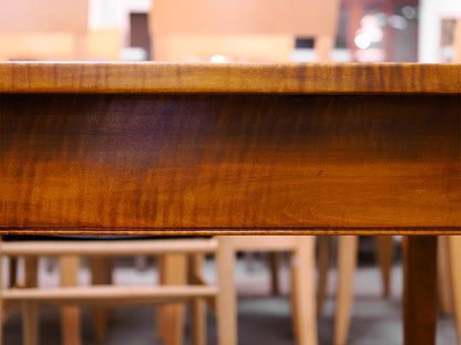 Tiger Maple Dining Table