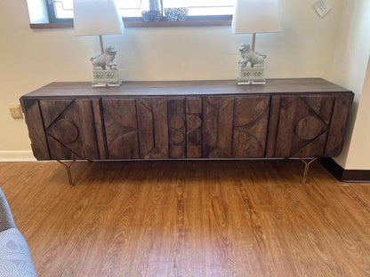West Elm 'Pictograph' 4-Door Media Console