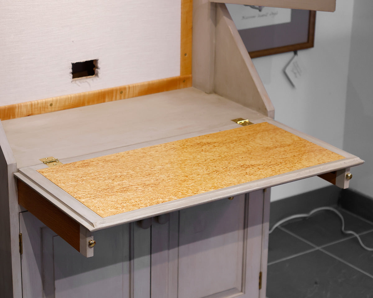 Secretary Desk w/ Bulletin Board