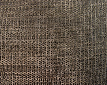 Pair of Grey Square Accent Pillows in Textured Chenille