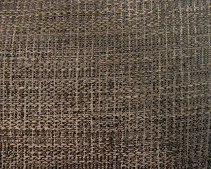 Pair of Grey Square Accent Pillows in Textured Chenille