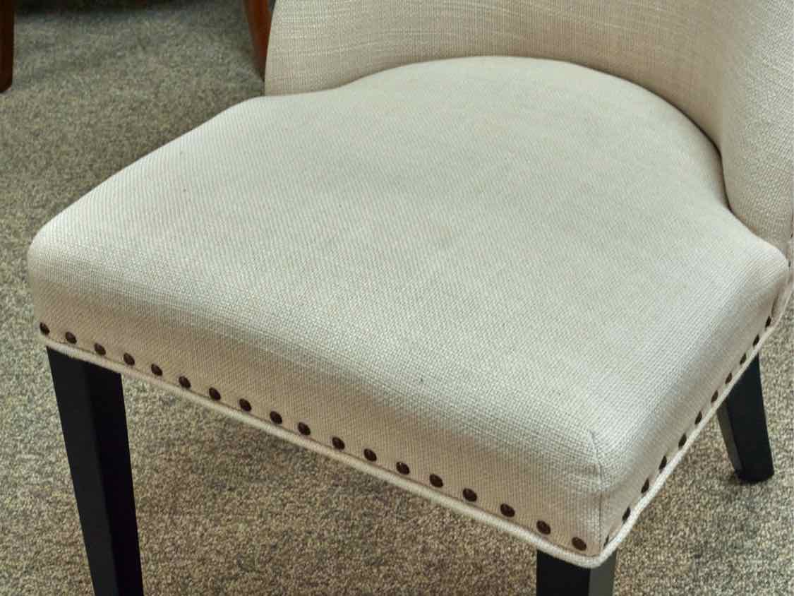 Set of 6 Pier 1 Imports Dining Chairs in Off-White Basketweave