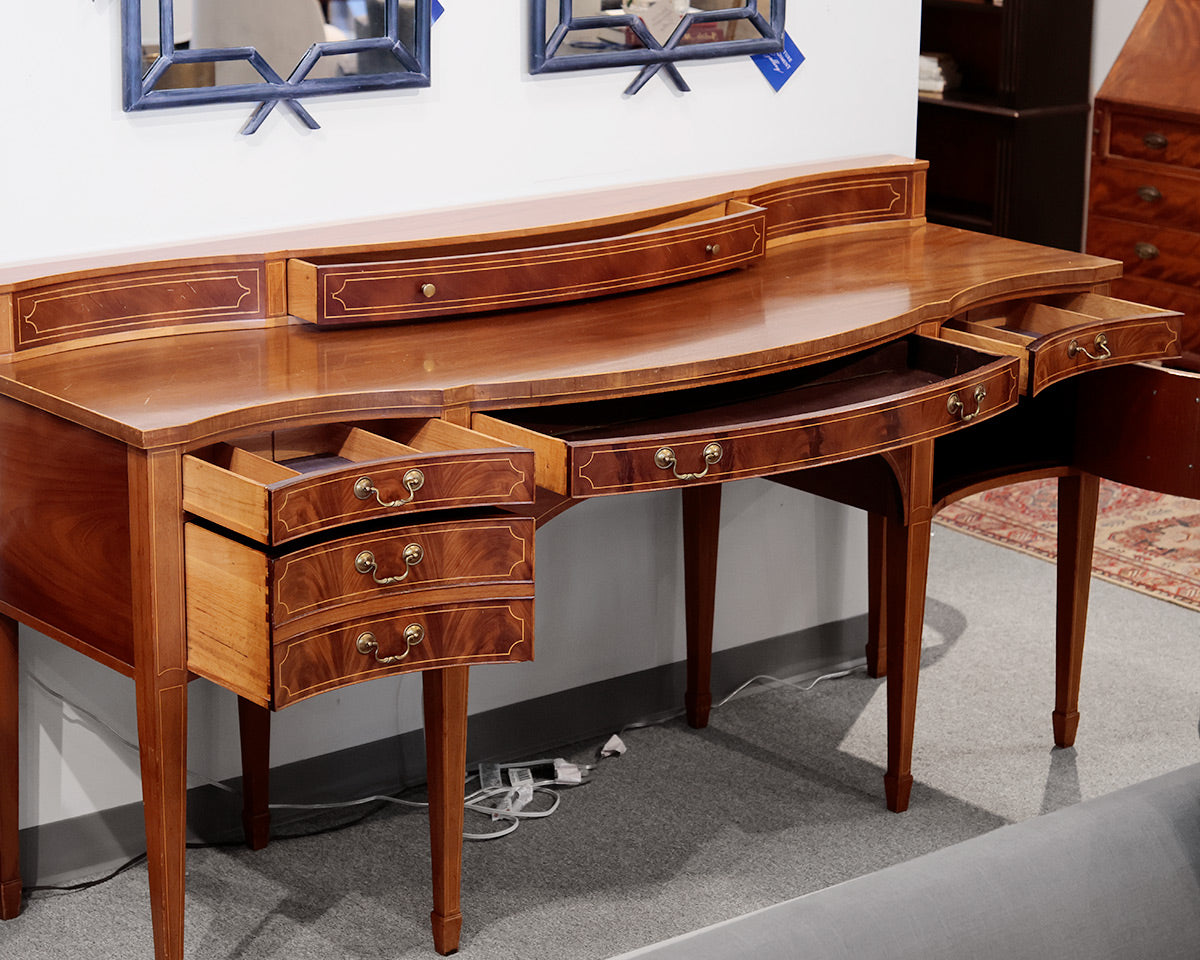 Federal Style Mahogany Serpentine Sideboard