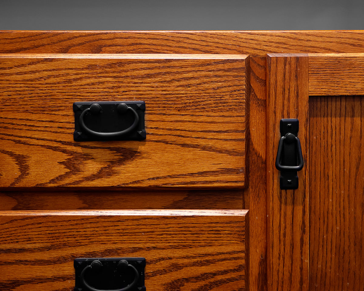 Arts + Crafts Oak Console