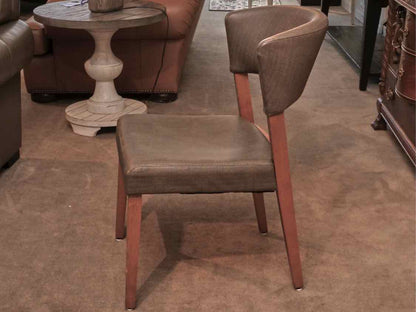 Set of 4 Walnut Mid Century Modern Dining Chairs