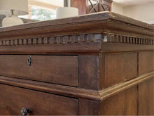 RH  Saint James White Oak  Executive Desk in Antique Coffee w/ Ball Feet