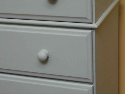 'Icelandic Blue' Finish 2 Over 3 Drawer Chest