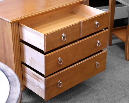 Ethan Allen Three Drawer Nightstand