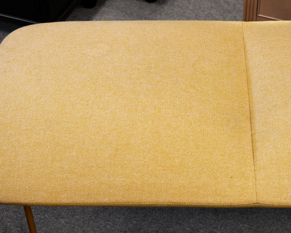 Upholstered Mid Century Modern Bench