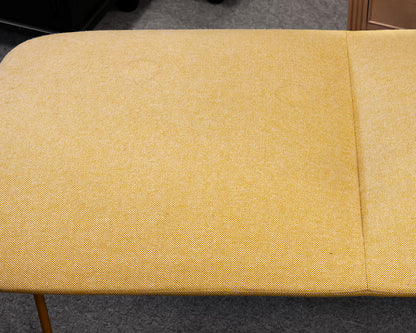 Upholstered Mid Century Modern Bench