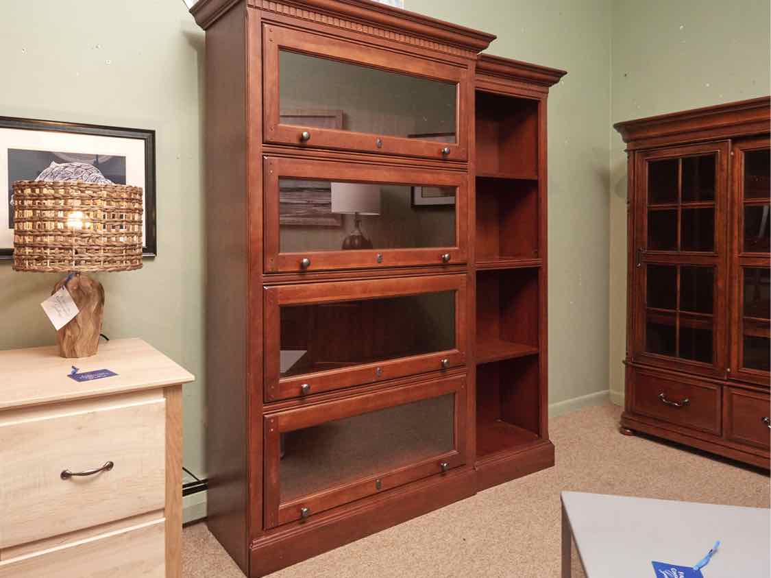 Hooker Furniture Barrister Bookcase with Side Bookshelf