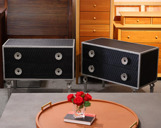 Pair of Global Views Artisan Chest