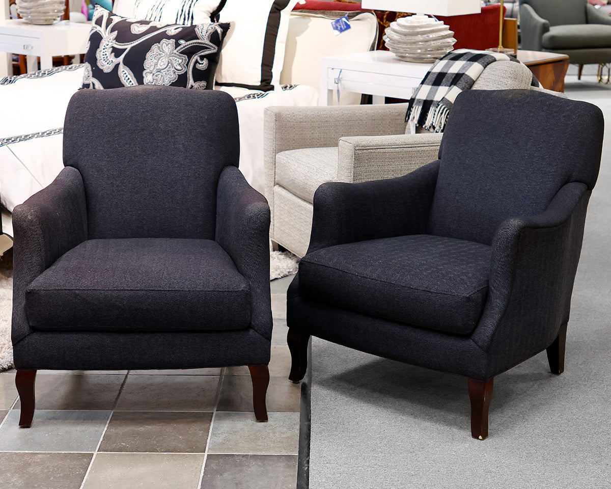 Pair of Crate & Barrel Chairs