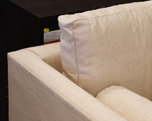 Custom Duralee Whistler Two-Cushion Skirted Sofa