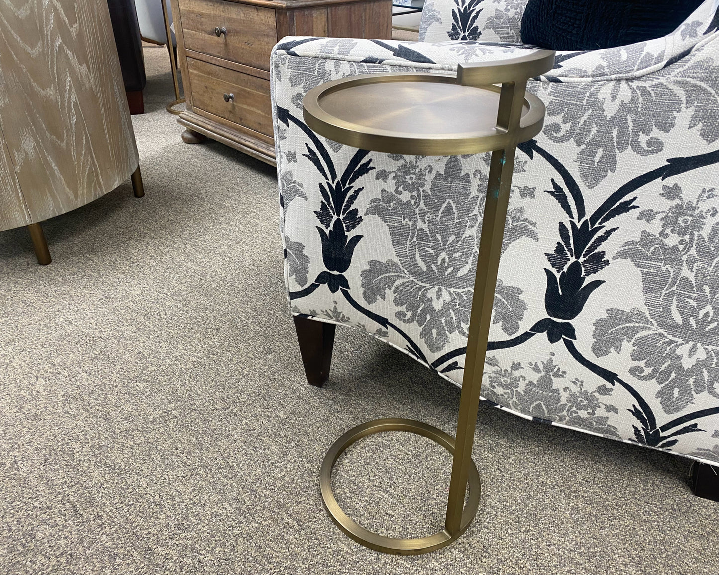 Brass Drink Side Table