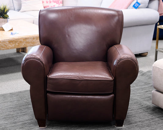 Brown Leather Barcalounger Recliner