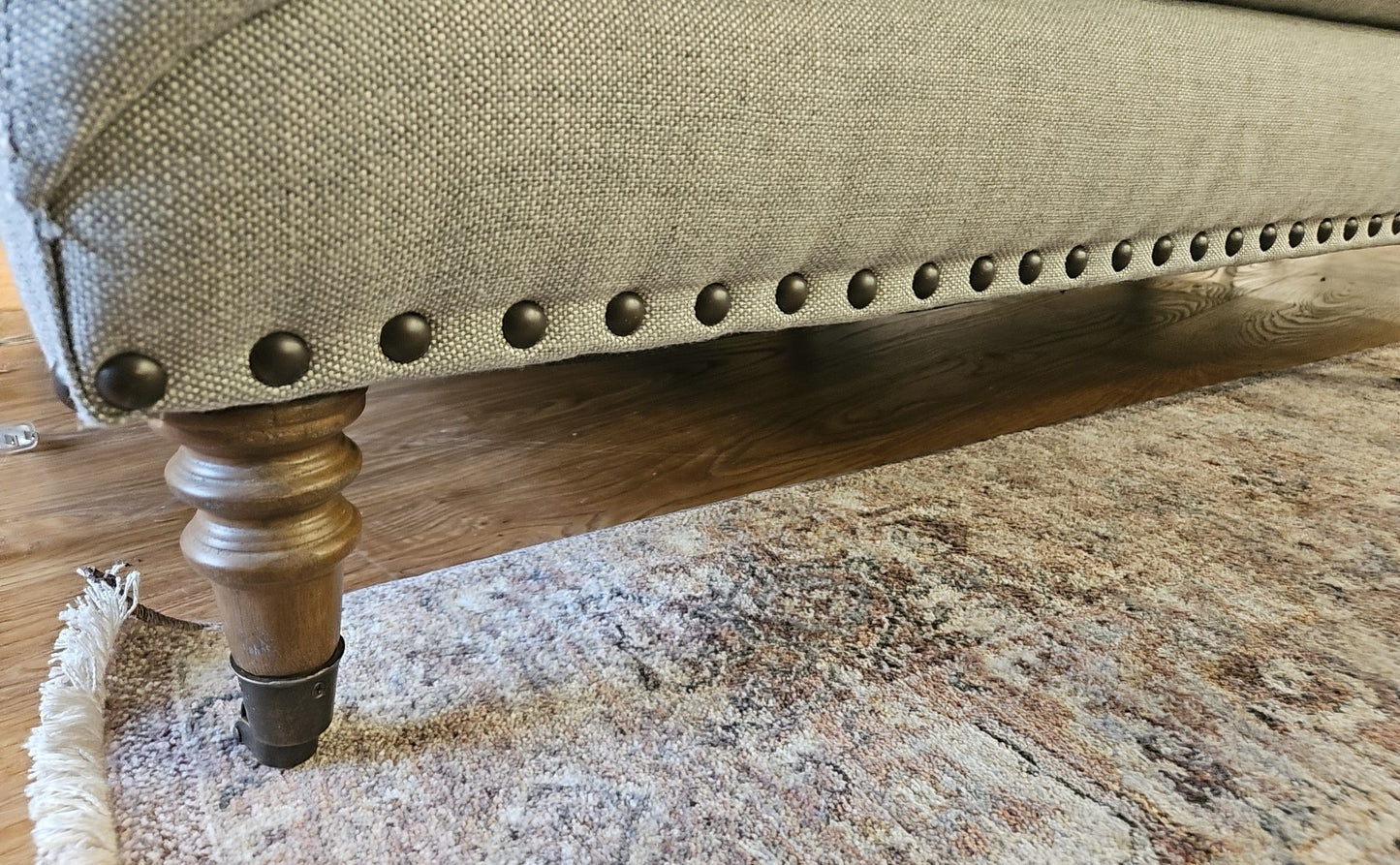 Four Hands for Pottery Barn 'Tallulah' Sofa in Light Grey