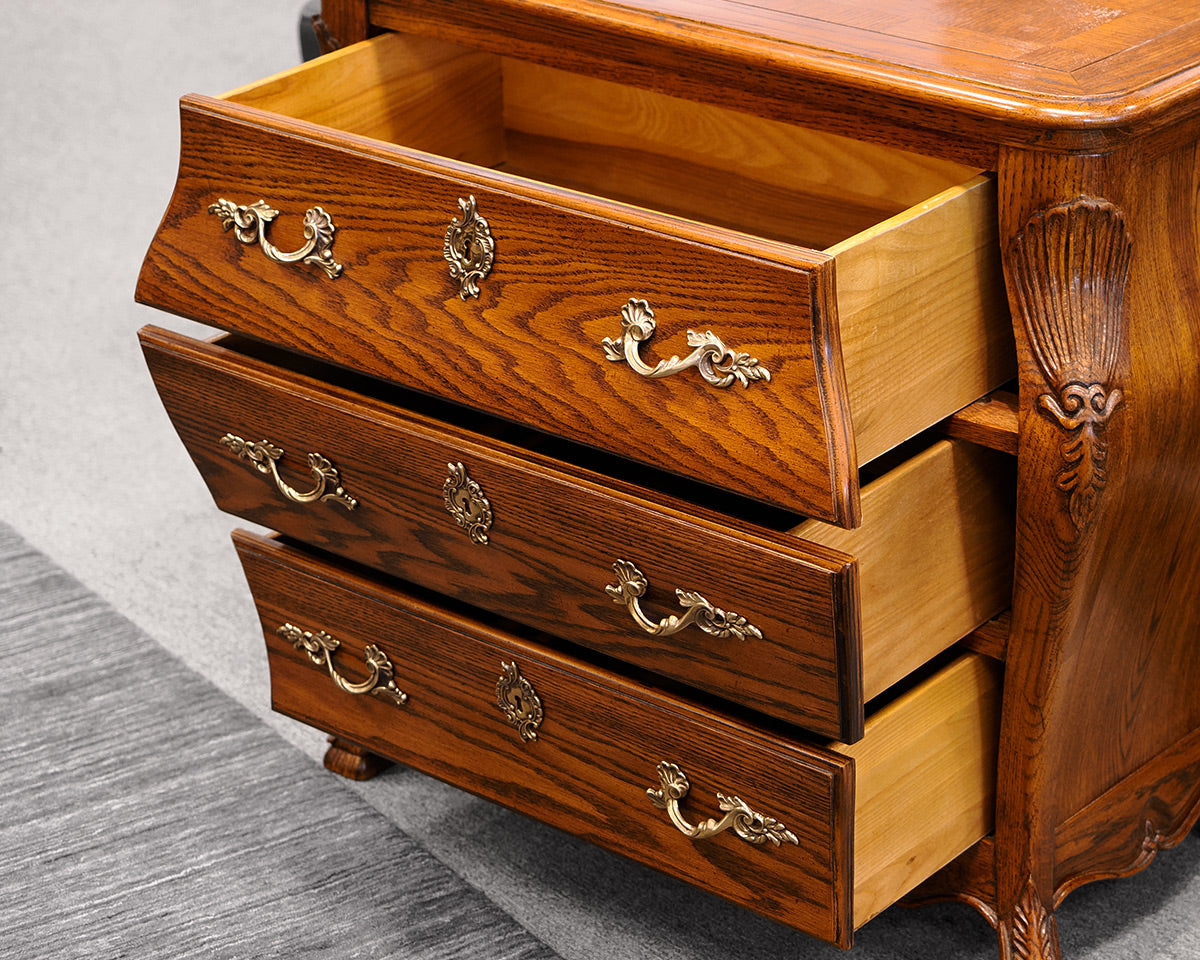 French Provincial Oak Accent Chest